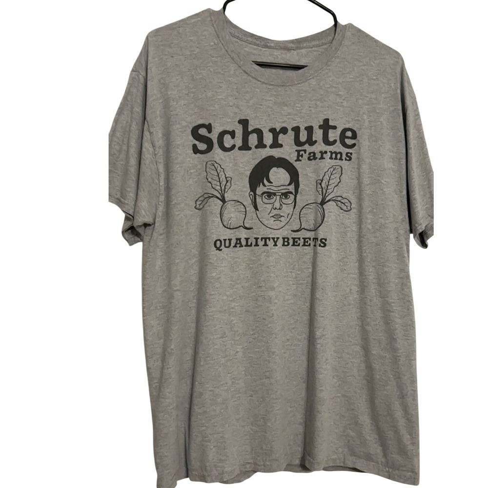 The Office‎ Schrute Farms T-Shirt Quality Beets Graphic Tee Mens Size XL